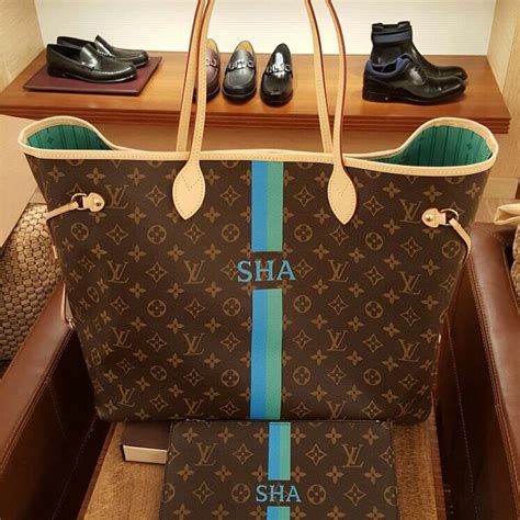 personalised louis vuitton neverfull|More.